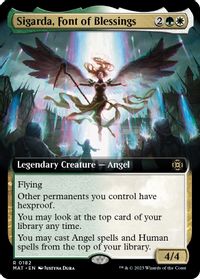 Sigarda, Font of Blessings (Extended Art) — March of the Machine: The Aftermath