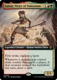 Samut, Vizier of Naktamun (Extended Art) — March of the Machine: The Aftermath