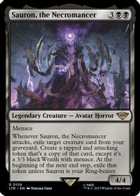Sauron, the Necromancer — Universes Beyond: The Lord of the Rings: Tales of Middle-earth