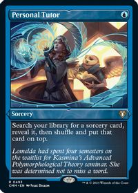Personal Tutor (Foil Etched) — Commander Masters