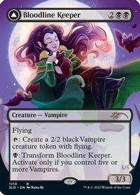 Bloodline Keeper (Display Commander) - Thick Stock — Secret Lair Drop Series