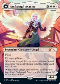 Archangel Avacyn (Display Commander) - Thick Stock — Secret Lair Drop Series