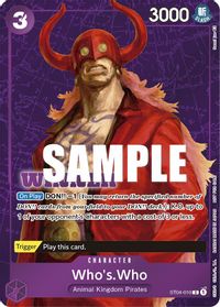 Who's.Who (Tournament Pack Vol. 3) [Winner] — One Piece Promotion Cards