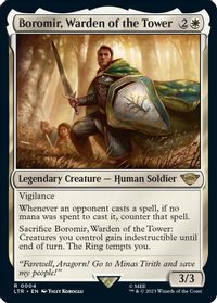 Boromir, Warden of the Tower — Universes Beyond: The Lord of the Rings: Tales of Middle-earth