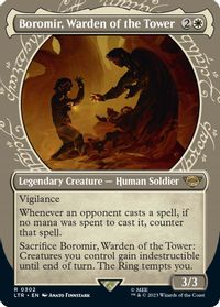 Boromir, Warden of the Tower (Showcase) — Universes Beyond: The Lord of the Rings: Tales of Middle-earth