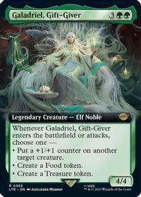 Galadriel, Gift-Giver (Extended Art) — Universes Beyond: The Lord of the Rings: Tales of Middle-earth