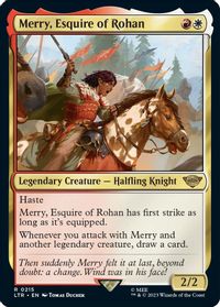 Merry, Esquire of Rohan — Universes Beyond: The Lord of the Rings: Tales of Middle-earth