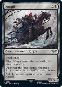 Nazgul (0334) — Universes Beyond: The Lord of the Rings: Tales of Middle-earth