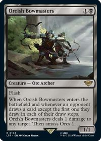Orcish Bowmasters — Universes Beyond: The Lord of the Rings: Tales of Middle-earth