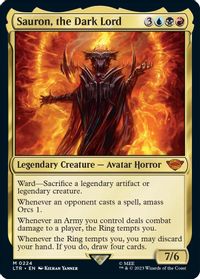 Sauron, the Dark Lord — Universes Beyond: The Lord of the Rings: Tales of Middle-earth