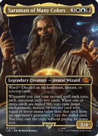 Saruman of Many Colors (Borderless) — Universes Beyond: The Lord of the Rings: Tales of Middle-earth
