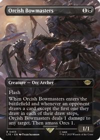 Orcish Bowmasters (Borderless) — Universes Beyond: The Lord of the Rings: Tales of Middle-earth