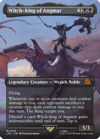Witch-king of Angmar (Borderless) — Universes Beyond: The Lord of the Rings: Tales of Middle-earth