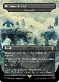 Barrow-Downs - Bojuka Bog (Borderless) — Commander: The Lord of the Rings: Tales of Middle-earth