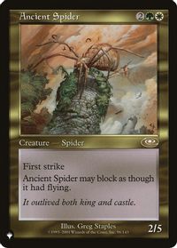 Ancient Spider — The List Reprints
