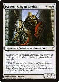 Darien, King of Kjeldor — The List Reprints