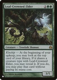 Leaf-Crowned Elder — The List Reprints