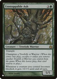 Unstoppable Ash — The List Reprints