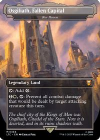Osgiliath, Fallen Capital - Kor Haven (Borderless) — Commander: The Lord of the Rings: Tales of Middle-earth