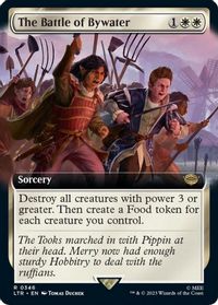 The Battle of Bywater (Extended Art) — Universes Beyond: The Lord of the Rings: Tales of Middle-earth