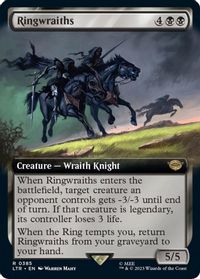 Ringwraiths (Extended Art) — Universes Beyond: The Lord of the Rings: Tales of Middle-earth