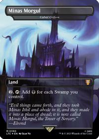 Minas Morgul - Cabal Coffers (Borderless) (Surge Foil) — Commander: The Lord of the Rings: Tales of Middle-earth