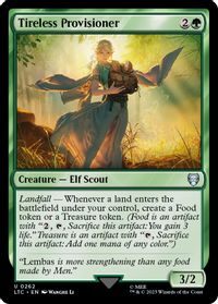 Tireless Provisioner — Commander: The Lord of the Rings: Tales of Middle-earth