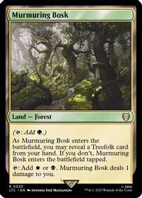 Murmuring Bosk — Commander: The Lord of the Rings: Tales of Middle-earth