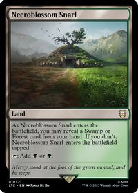 Necroblossom Snarl — Commander: The Lord of the Rings: Tales of Middle-earth