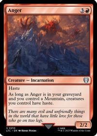 Anger — Commander: The Lord of the Rings: Tales of Middle-earth