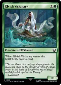 Elvish Visionary — Commander: The Lord of the Rings: Tales of Middle-earth