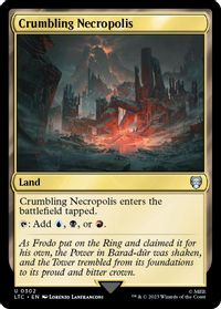 Crumbling Necropolis — Commander: The Lord of the Rings: Tales of Middle-earth