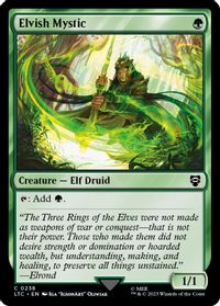 Elvish Mystic — Commander: The Lord of the Rings: Tales of Middle-earth