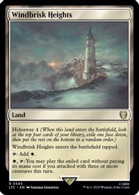 Windbrisk Heights — Commander: The Lord of the Rings: Tales of Middle-earth