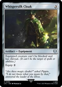 Whispersilk Cloak — Commander: The Lord of the Rings: Tales of Middle-earth