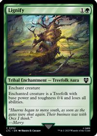 Lignify — Commander: The Lord of the Rings: Tales of Middle-earth