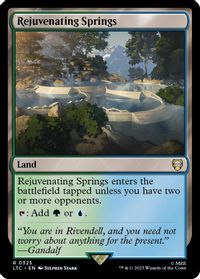 Rejuvenating Springs — Commander: The Lord of the Rings: Tales of Middle-earth