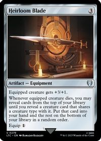 Heirloom Blade — Commander: The Lord of the Rings: Tales of Middle-earth