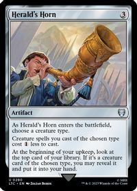 Herald's Horn — Commander: The Lord of the Rings: Tales of Middle-earth