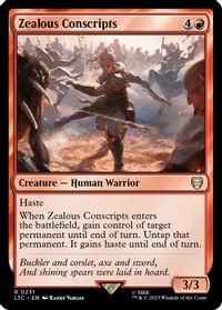 Zealous Conscripts — Commander: The Lord of the Rings: Tales of Middle-earth