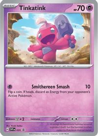 Tinkatink - 025 (Cosmo Holofoil) — SV: Scarlet & Violet Promo Cards