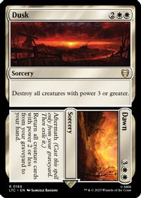 Dusk // Dawn — Commander: The Lord of the Rings: Tales of Middle-earth