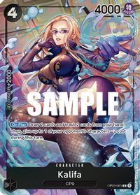 Kalifa (081) (Alternate Art) — Pillars of Strength