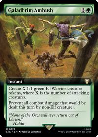 Galadhrim Ambush (Extended Art) — Commander: The Lord of the Rings: Tales of Middle-earth