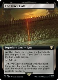 The Black Gate (Extended Art) — Commander: The Lord of the Rings: Tales of Middle-earth