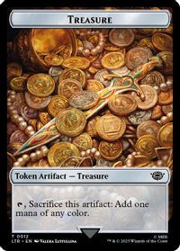 Treasure Token — Universes Beyond: The Lord of the Rings: Tales of Middle-earth