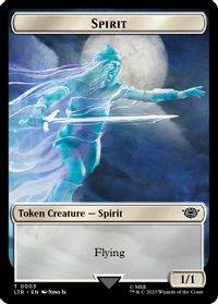 Spirit Token — Universes Beyond: The Lord of the Rings: Tales of Middle-earth