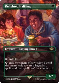 Delighted Halfling (0402) — Prerelease Cards
