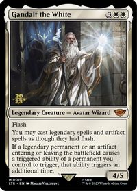 Gandalf the White — Prerelease Cards