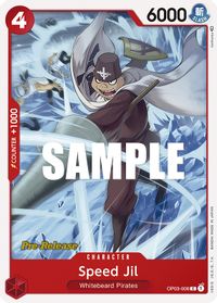Speed Jil — Pillars of Strength Pre-Release Cards